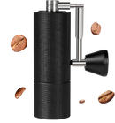 TIMEMORE Chestnut C3 PRO Manual Coffee Grinder, Stainless Steel Conical Burr Coffee Grinder, Hand Coffee Grinder with Foldable Handle and Adjustable Setting, for Espresso to French Press - Black