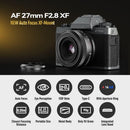 TTartisan 27mm F2.8 Autofocus Lens – Compatible with Fuji X-Mount Cameras