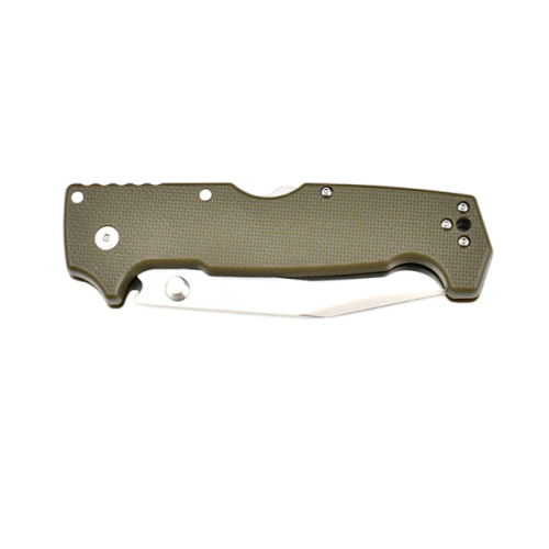 Tactical Folding Knife with Pocket Clip - Brown