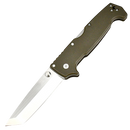 Tactical Folding Knife with Pocket Clip - Brown