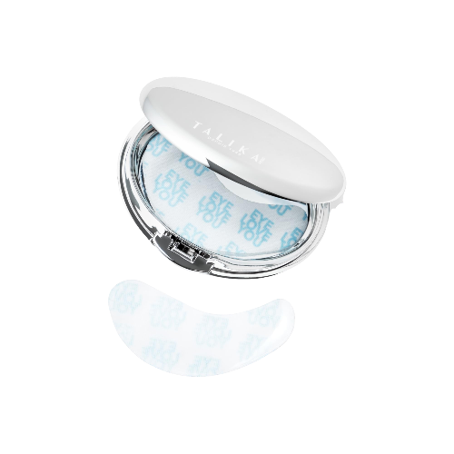 Talika Eye Therapy Patch Instant Smoothing Eye Patches for Dark Circles and Tired Eyes 6 Pairs with Travel Case