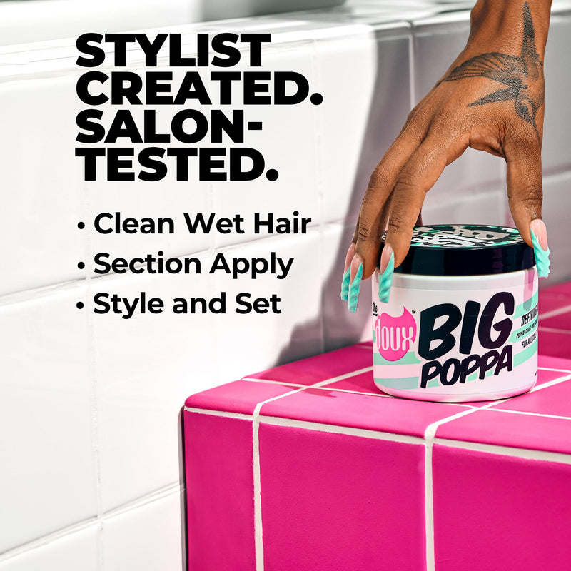 The Doux Big Poppa Defining Curling Gel for All Curl Types