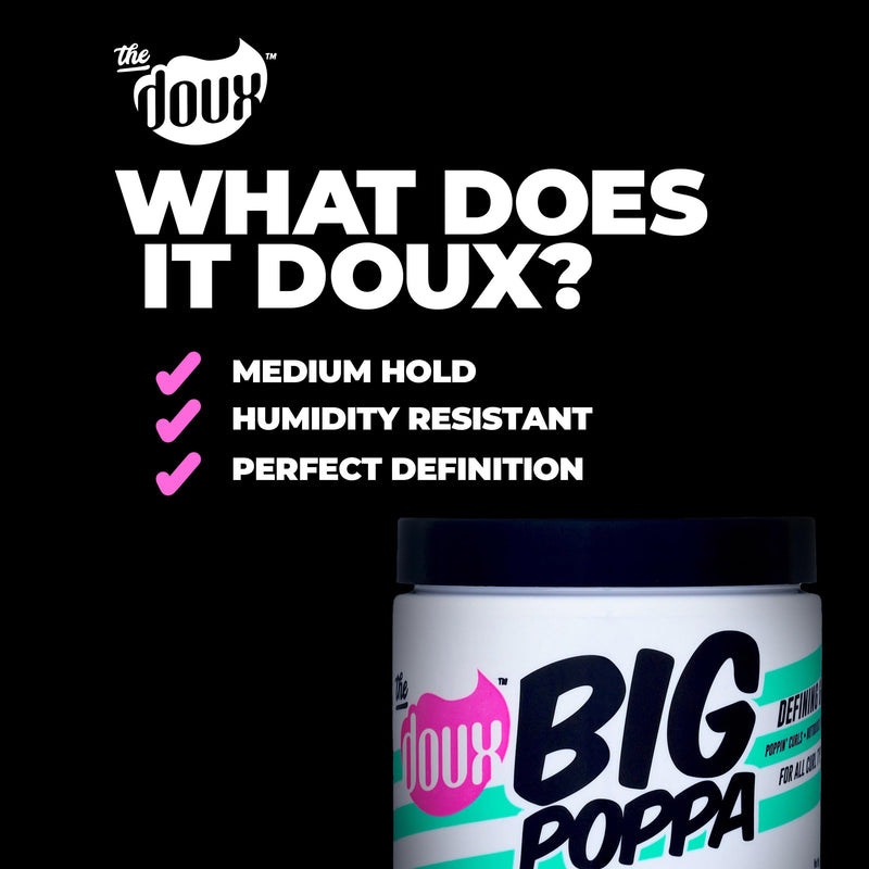 The Doux Big Poppa Defining Curling Gel for All Curl Types