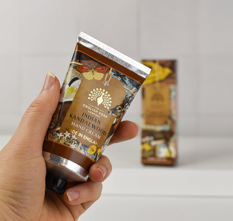 The English Soap Company Anniversary Hand Cream Indian Sandalwood 75ml