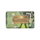 The English Soap Company Anniversary Wrapped Soap Bar Lily Shea Butter Soap Bar Moisturising Soap Bar for Face and Body Lily of the Valley Scent 190g