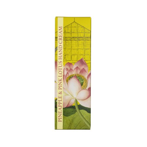 The English Soap Company Royal Botanical Gardens Kew Hand Cream Pineapple and Pink Lotus 75ml