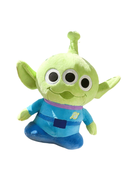 The Total Mobilization Alien Three Eyes Cute Plush Doll, Soft Doll, Cartoon Cute Stuffed Toy, The Best Gift for Children