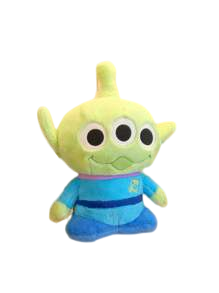 The Total Mobilization Alien Three Eyes Cute Plush Doll, Soft Doll, Cartoon Cute Stuffed Toy, The Best Gift for Children