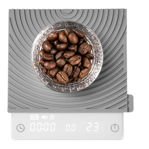 Timemore Basic Mini Coffee Scale, Slim & Lightweight Design, Three Modes | Digital Espresso Scale with Timer for Precision Brewing, White