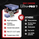 Ultra Pro 3" x 4" Clear Regular Toploader & Card Sleeves Bundle, 200 Pack