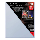 Ultra Pro 8 x 10 Toploader 25ct