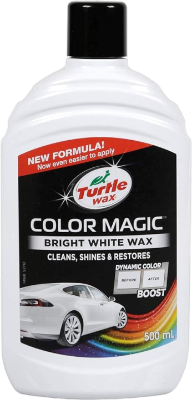Turtle Wax Color Magic Bright White Wax, 500ml