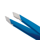 Tweezerman Mini Tweezer With Slanted Tip Bahama Blue