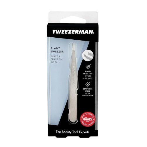 Tweezerman Stainless Steel Slant Tweezer