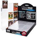 Ultra Pro Platinum 9-Pocket Binder Pages, 100 Pages