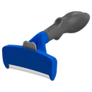 Undercoat Deshedding Tool for Dogs, Deshedding Brush for Dogs, Removes Loose Hair and Combats Dog Shedding,Blue