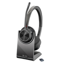 Poly Voyager 4320 UC Wireless Headset with Charging Stand