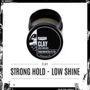 Uppercut Deluxe Clay Midi Professional Water Based Product for a Natural Looking Finish Strong Hold and Low Shine 25g