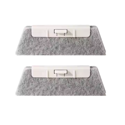 Versatile Handheld Cleaning Brush for Doors, Windows & Kitchen - Easy-to-Use Groove and Crevice Tool