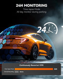 WOLFBOX G840S 12" 4K Mirror Dash Cam – Dual View Backup Camera with GPS & Night Vision