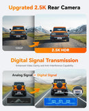 WOLFBOX X5 3-Channel 4K HDR Dash Cam – Full Vehicle Coverage with GPS & Voice Control