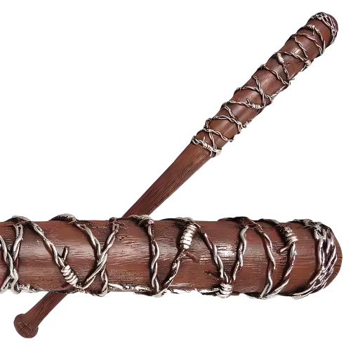 Walking Dead Lucille Replica Bat – Negan’s Iconic Weapon in Hardwood Design