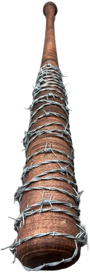 Walking Dead Lucille Replica Bat – Negan’s Iconic Weapon in Hardwood Design