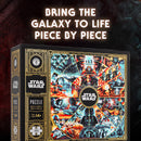 Theory11 Star Wars Jigsaw Puzzle - 1,000 Pieces with Gold Foil Accents