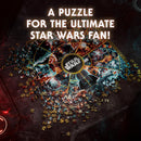 Theory11 Star Wars Jigsaw Puzzle - 1,000 Pieces with Gold Foil Accents