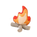 WeightedPlush Funny Campfire Plush Toys, Soft Simulation Bonfire Stuffed Plushies Doll Fake Fire Firewood Plush Pillow for Outdoor Camping Room Decor Kids Pleasantly Surprised Gifts