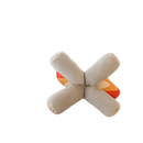 WeightedPlush Funny Campfire Plush Toys, Soft Simulation Bonfire Stuffed Plushies Doll Fake Fire Firewood Plush Pillow for Outdoor Camping Room Decor Kids Pleasantly Surprised Gifts