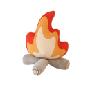 WeightedPlush Funny Campfire Plush Toys, Soft Simulation Bonfire Stuffed Plushies Doll Fake Fire Firewood Plush Pillow for Outdoor Camping Room Decor Kids Pleasantly Surprised Gifts