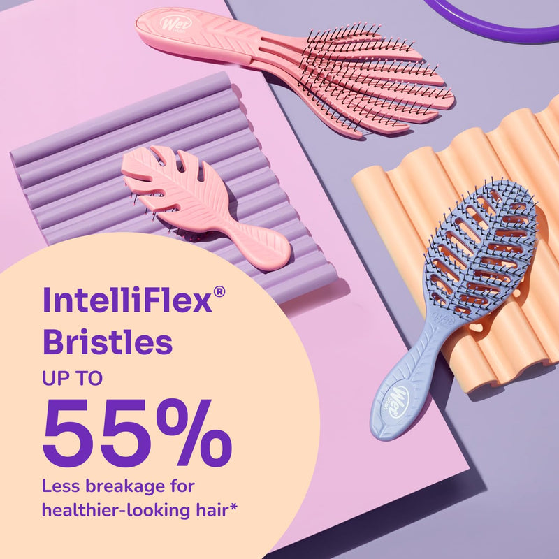 WetBrush Go Green Biodegradable Detangler Hairbrush Soft Intelliflex Bristles