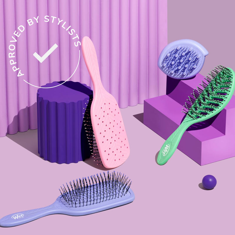 WetBrush Go Green Biodegradable Detangler Hairbrush Soft Intelliflex Bristles