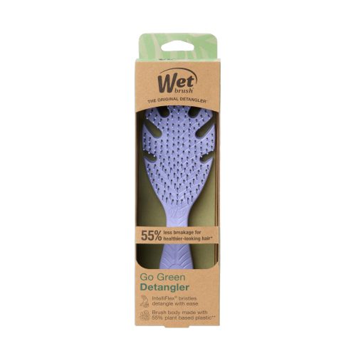 WetBrush Go Green Biodegradable Detangler Hairbrush Soft Intelliflex Bristles