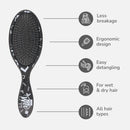 Wet Brush Hair Brush Checker Print Original Detangler with Ultra-Soft IntelliFlex Bristles