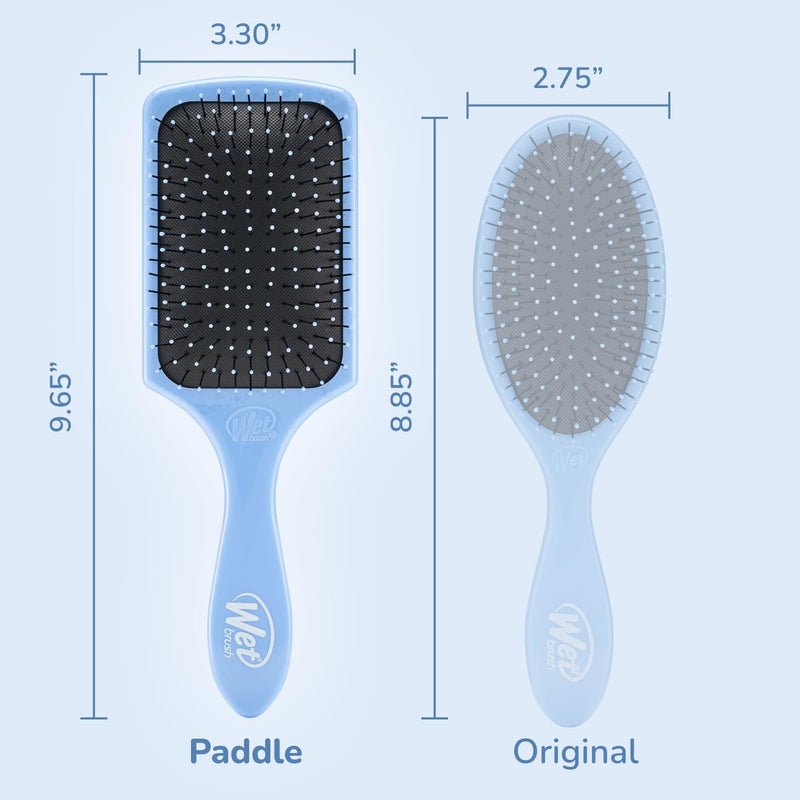 Wet Brush Paddle Detangler Hair Brush Sky for All Hair Types