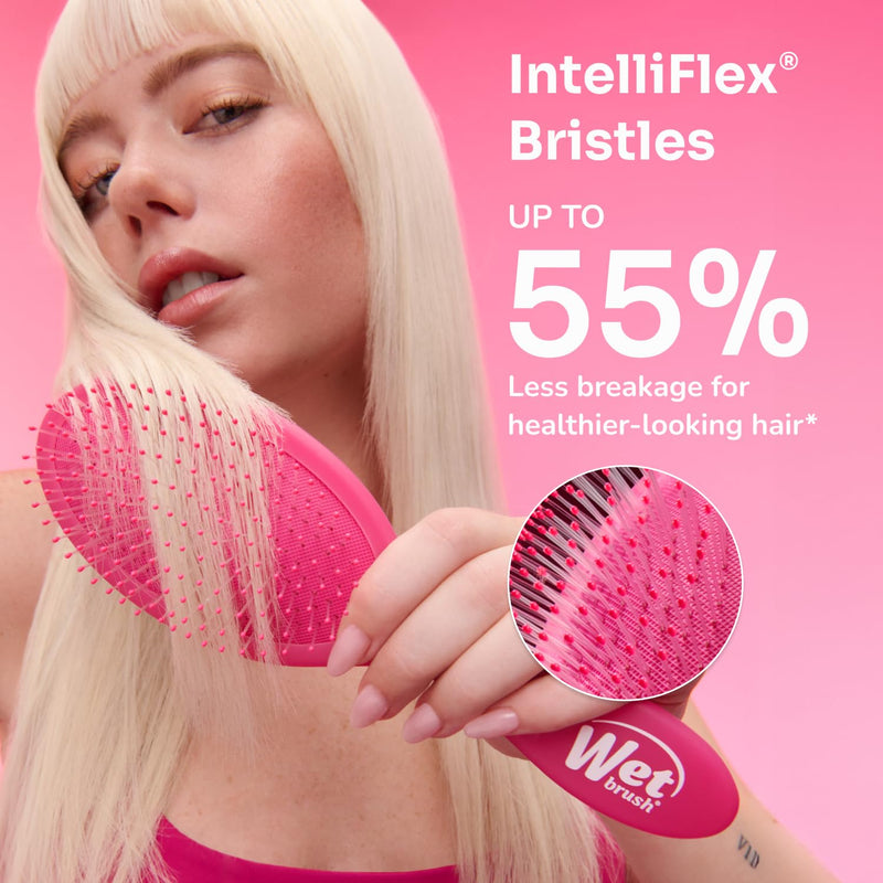 Wet Brush Shower Detangler Brush Black Glitter By For Unisex - 1 Pc Hair Brush