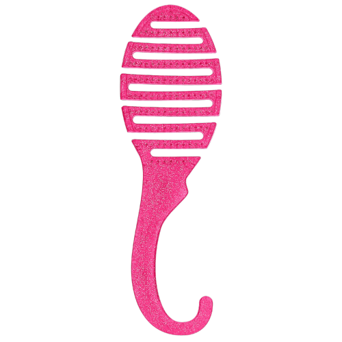 Wet Brush Shower Detangler Brush Pink Glitter By For Unisex - 1 Pc Hair Brush