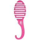 Wet Brush Shower Detangler Brush Pink Glitter for Unisex