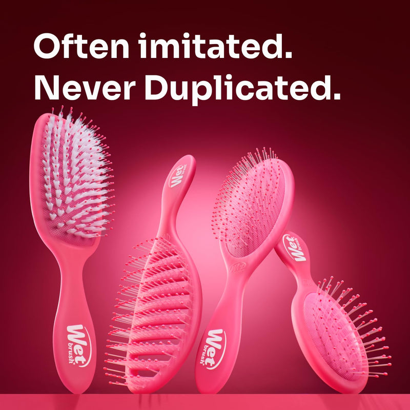 Wet Brush Shower Detangler Brush Pink Glitter By For Unisex - 1 Pc Hair Brush