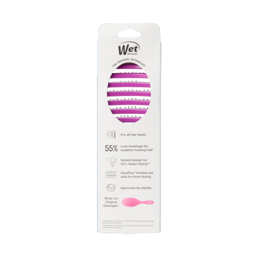 WetBrush Speed Dry Detangle Hairbrush Purple