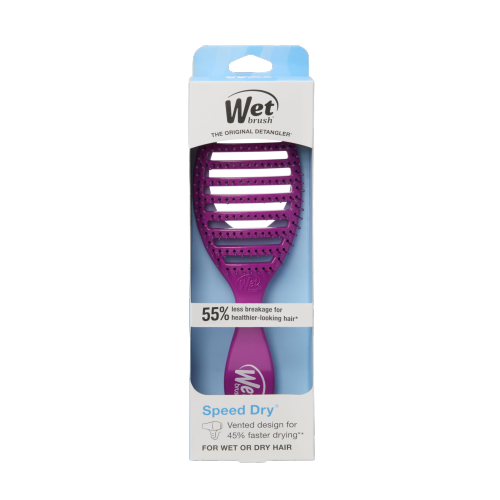 WetBrush Speed Dry Detangle Hairbrush Purple