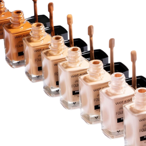 Wet n Wild Photo Focus Dewy Foundation in Nude Ivory - Moisturizing Formula for Normal and Dry Skin - Vegan