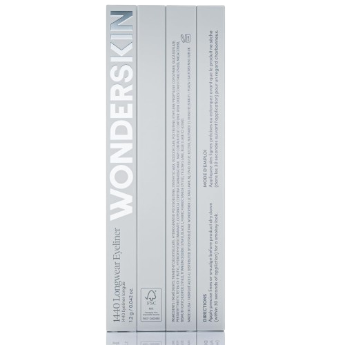 Wonderskin 1440 Longwear Blue Glitter Eyeliner Pencil Waterproof Smudge Proof Oyster Blue