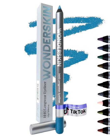 Wonderskin 1440 Longwear Blue Waterproof Eyeliner Pencil Sharpenable