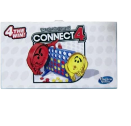 World's Smallest Connect 4 board-games for Ages 6 and up, Multicolor, Miniature