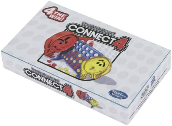 World's Smallest Connect 4 board-games for Ages 6 and up, Multicolor, Miniature