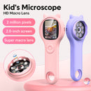 Microscope for Kids - Mini Pocket Handheld Microscope for Toddlers-STEM Educational Science Kit Toys for Christmas Birthday Gifts Toys for 5-12 Year Old Girls