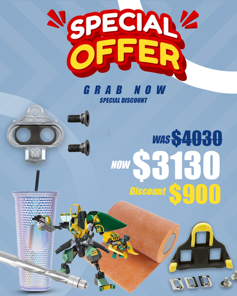 Kerdi Band Waterproofing Strip, NINJAGO Lloyd’s Hydro Mech Building Kit, 1/4-Inch Spiral Flush Trim Router Bits, Unicorn Studded Venti Tumbler with Straw, SHIMANO SPD Multi-Directional Release Cleat Set (SM-SH56), and SPD-SL Cleats (SM-SH10/SM-SH11)